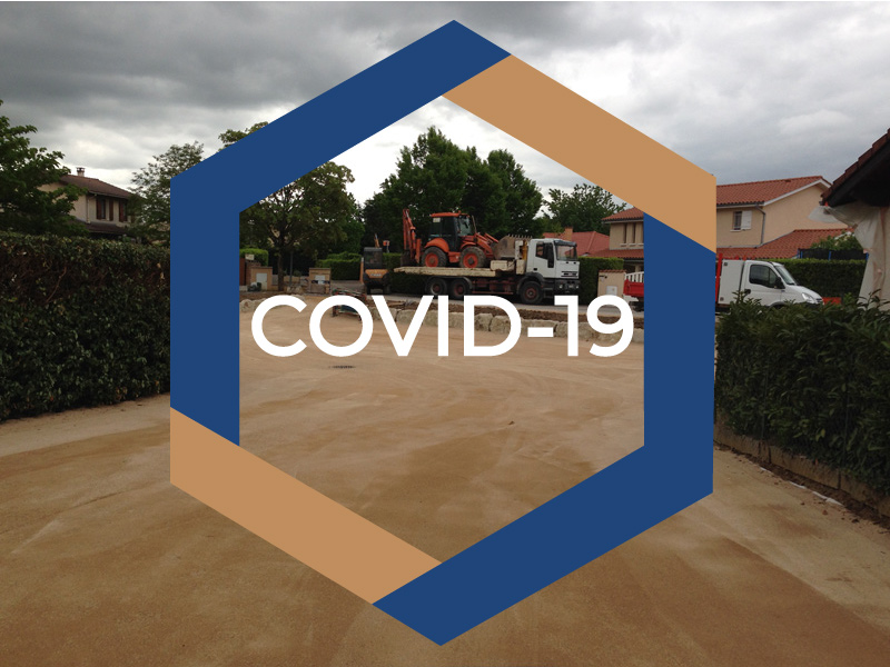 COVID-19 : VERNAY TP maintient l'ensemble de ses chantiers.